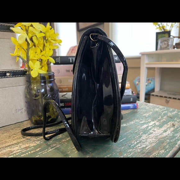 Fun Barganza & Co. Patent Leather Crossbody Bag - Picture 2 of 9